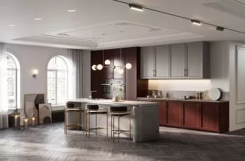 13. Tủ bếp đẹp – Giải pháp hoàn hảo cho không gian bếp hiện đại